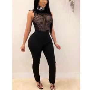NWOT "SULTRY DIAMOND""JUMPSUIT price firm